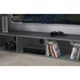 Julian Bowen Nebula 90Cm Single Anthracite Black Gaming Highsleeper Loft Bed With Desk - thumbnail 5