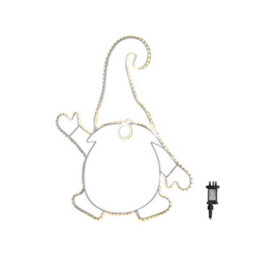 Samuel Alexander 46Cm Light Up Hanging Christmas Gonk Silhouette With 205 Warm White Leds - thumbnail 8
