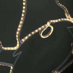 Samuel Alexander 46Cm Light Up Hanging Christmas Gonk Silhouette With 205 Warm White Leds - thumbnail 5
