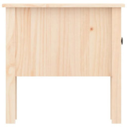 Berkfield Durable Side Table 50X50X49 Cm Solid Wood Pine - thumbnail 8