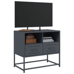Berkfield Tv Cabinet Anthracite 68X39X60.5 Cm Steel - thumbnail 5