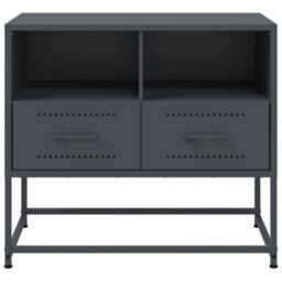 Berkfield Tv Cabinet Anthracite 68X39X60.5 Cm Steel - thumbnail 6