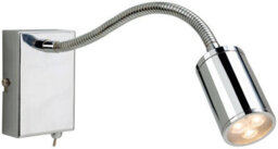 Luminosa Lighting Luminosa Orion Led 3 Light Flexi Indoor Wall Spotlight (Switched) Chrome