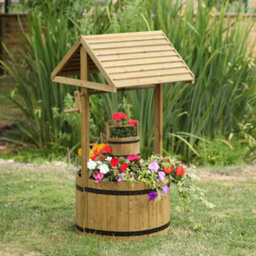 Smart Garden Marco Paul Giant Wishing Well Flower Planter - thumbnail 1