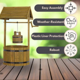 Smart Garden Marco Paul Giant Wishing Well Flower Planter - thumbnail 6