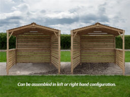 Edecks Atlast Hot Tub Privacy Shelter Garden Gazebo 2400mm X 2400mm Pressure Treated Outdoor Timber With Steel Spikes 2.1M - thumbnail 4