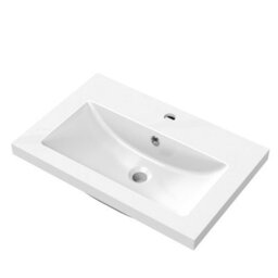 AVER-GROWTH 600mm Wall Hung Bathroom Vanity Unit With Basin Matt Grey Sink Unit Bathroom Storage Cabinet Set - thumbnail 5