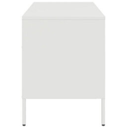 Berkfield Tv Cabinets 2 Pcs White 68X39X50.5 Cm Steel - thumbnail 8