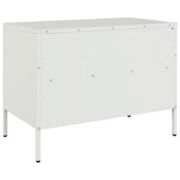 Berkfield Tv Cabinets 2 Pcs White 68X39X50.5 Cm Steel - thumbnail 9