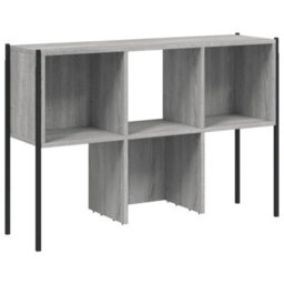 Berkfield Sturdy Bookcase Grey Sonoma 102X28X172 Cm Engineered Wood - thumbnail 9