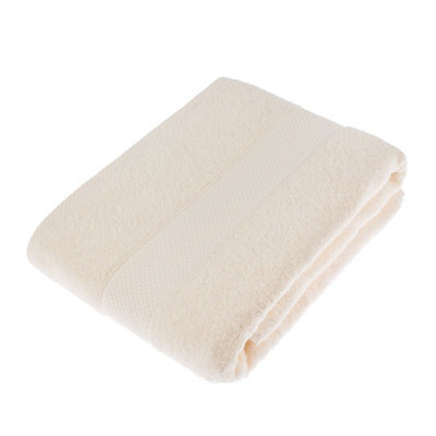 Homescapes Turkish Cotton Cream Bath Sheet