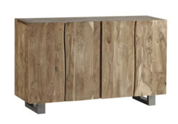 Wyld Haus Wellington Acacia Sideboard, Solid Acacia, 4 Doors, 1500 X 900 X 450mm - thumbnail 3