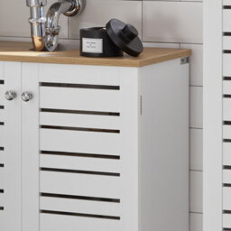 Sobuy Bzr40-W, Under Sink Cabinet Bathroom Vanity Unit Bathroom Storage Cabinet,white,w60Xd30Xh58.5 - thumbnail 4