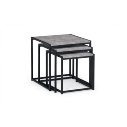 Ashfield Concrete Effect Nest Of Tables - thumbnail 2