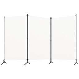 Vidaxl 3-Panel Room Divider White 260X180 Cm Room Dividers - thumbnail 1