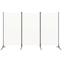 Vidaxl 3-Panel Room Divider White 260X180 Cm Room Dividers - thumbnail 2