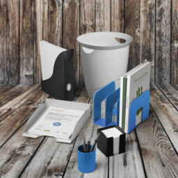 Durable Eco Magazine Rack Recycled Plastic Document File Organiser - A4 Black - thumbnail 4