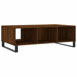 Berkfield Coffee Table Brown Oak 104X60X35 Cm Engineered Wood - thumbnail 8