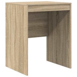 Berkfield Computer Desk Sonoma Oak Particle Board 60 X 50 X 76 Cm - thumbnail 2