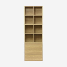Sweeek - Chest Of Drawers 3 Drawers Light Wood 70X35X70 Cm - thumbnail 6