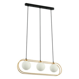 Luminosa Lighting Luminosa Grosetta Modern 3 Light Globe Pendant Ceiling Light, G9