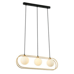 Luminosa Lighting Luminosa Grosetta Modern 3 Light Globe Pendant Ceiling Light, G9 - thumbnail 2