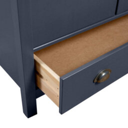 Walplus 2-Door Wardrobe Hill Grey 89X50X170 Cm Solid Pine Wood - thumbnail 5