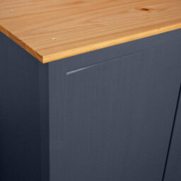Walplus 2-Door Wardrobe Hill Grey 89X50X170 Cm Solid Pine Wood - thumbnail 6
