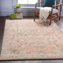 Livabliss Erin-Traditional Green Grey Cream Traditional Boho Living Dining Bedroom Rug 200 X 275 Cm Easy Care, Non Shedding - thumbnail 2