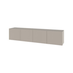Decortie Daroca Floating Wall-Mounted Tv Unit Up To 65-Inch Tvs 180Cm(W) Soft-Close 4 Doors Tv Cabinet For Living Room, Sandstone - thumbnail 2