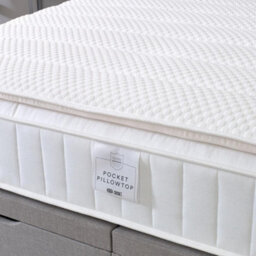 Divan Base Direct Shire Essentials 1000 Pocket Sprung Memory Foam Pillow Top Divan Bed Set 6Ft Super King 4 Drawers- Wool Bronze - thumbnail 3