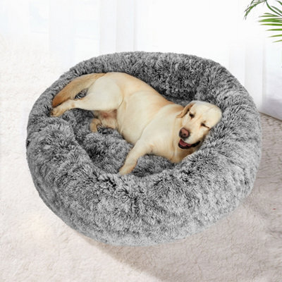Skylos Dog Bed Cat Beds Washable Large Puppy Soft Warm Plush Calming Cushion - image 1