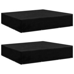 Walplus Outdoor Garden Furniture Covers 2 Pcs 12 Eyelets 250X250X70 Cm - thumbnail 1