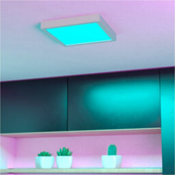 Loops 2 Pack Modern White Square Led Ceiling Light - Stylish Indoor Illumination For Any Room - thumbnail 7