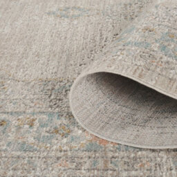 Maia Washable Low Pile Non Slip Orchid Traditional Area Rug - Beige, 160 X 240 Cm (Rectangular) - thumbnail 3