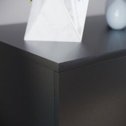 Lassic Vida Designs Riano Black 6 Drawer Chest (H)800mm (W)1100mm (D)400mm - thumbnail 5