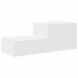 Berkfield Storage Cabinet In White - 118X41X40 Cm, Made From Engineered Wood - thumbnail 9