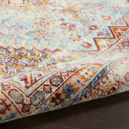 Vintage Kashan Vka09 Multicolour Rug By Nourison-71 X 230 (Runner) - thumbnail 6