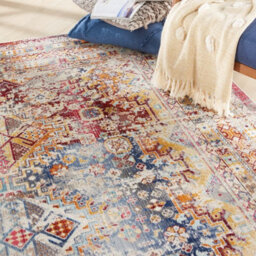 Vintage Kashan Vka09 Multicolour Rug By Nourison-71 X 230 (Runner) - thumbnail 3