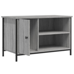 Berkfield Industrial Tv Cabinet Grey Sonoma 80X40X50 Cm Engineered Wood - thumbnail 5