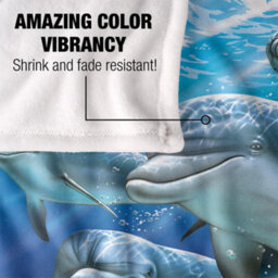 Royce Mcclure Travelers Silky Dolphin Supersoft Blanket Multicoloured (152Cm X 127Cm) - thumbnail 4