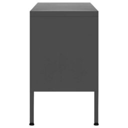Berkfield Tv Cabinet Anthracite 105X35X50 Cm Steel - thumbnail 4