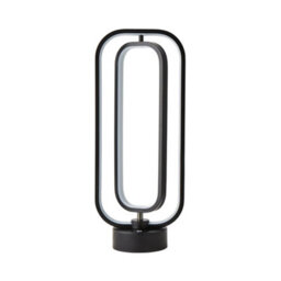 Valuelights Infinity Black Adjustable Revolving Integrated Led Table Lamp - thumbnail 8