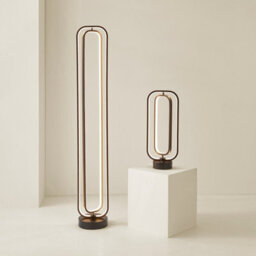Valuelights Infinity Black Adjustable Revolving Integrated Led Table Lamp - thumbnail 6