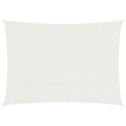 Berkfield Sunshade Sail 160 G/m2 White 4X5 M Hdpe