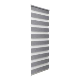 GoodHome Brize Corded Mottled Grey Day & Night Roller Blind (W)60Cm (L)180Cm - thumbnail 3