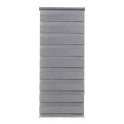 GoodHome Brize Corded Mottled Grey Day & Night Roller Blind (W)60Cm (L)180Cm - thumbnail 2