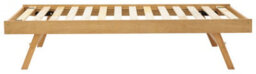 Gfw Madrid Wooden Trundle Bed Single Oak - thumbnail 6
