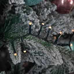 Samuel Alexander 9M 360 Led Battery Operated Christmas Berrybrights String Lights In Warm White - thumbnail 4