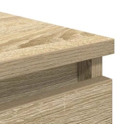 Vidaxl Sideboard With Drawers Sonoma Oak 37.5X35X99 Cm Engineered Wood - thumbnail 9